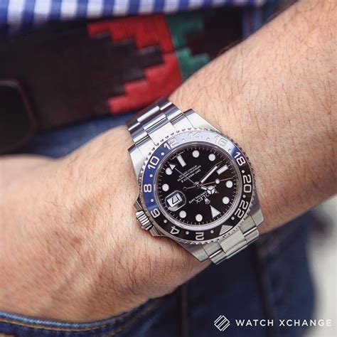 rolex gotham|Rolex batman 116710.